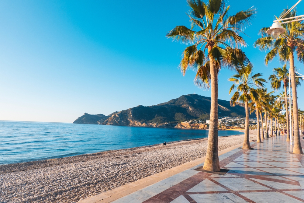 Albir stranden Albir stranden